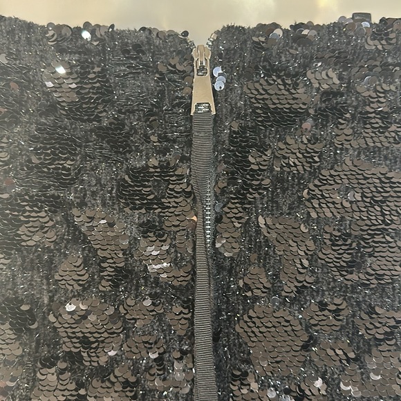 Revolve Le Superbe Nominee Tux Dress in Noir Cluster Shine Size 2 - Picture 13 of 15